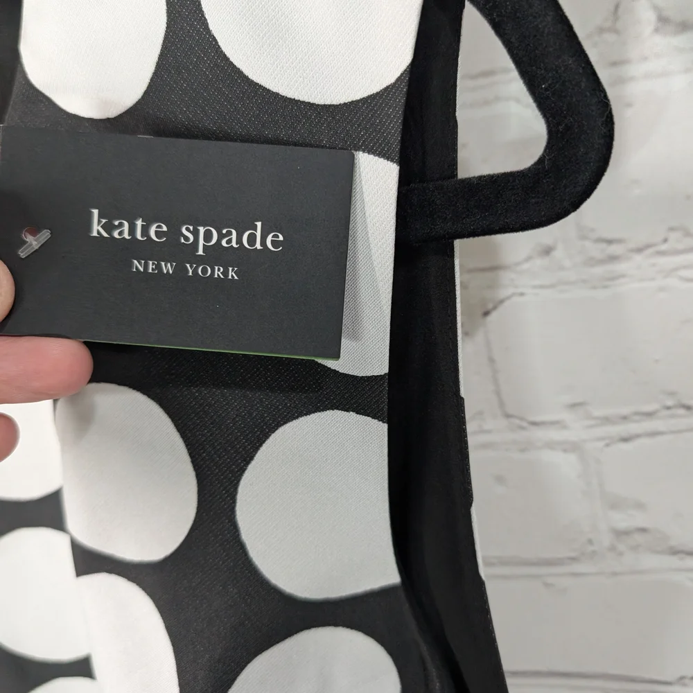 Kate Spade Monochrome Polka Dot Dress - Picture 4 of 9
